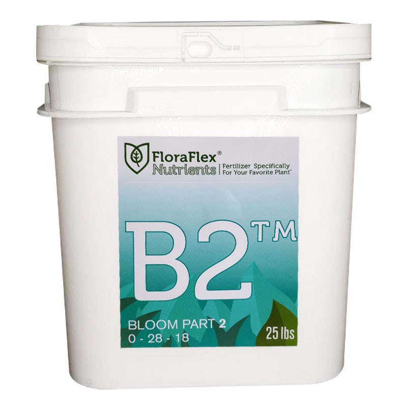 B2 Fertilizante em pó para florescimento - 11,34L - França Floraflex