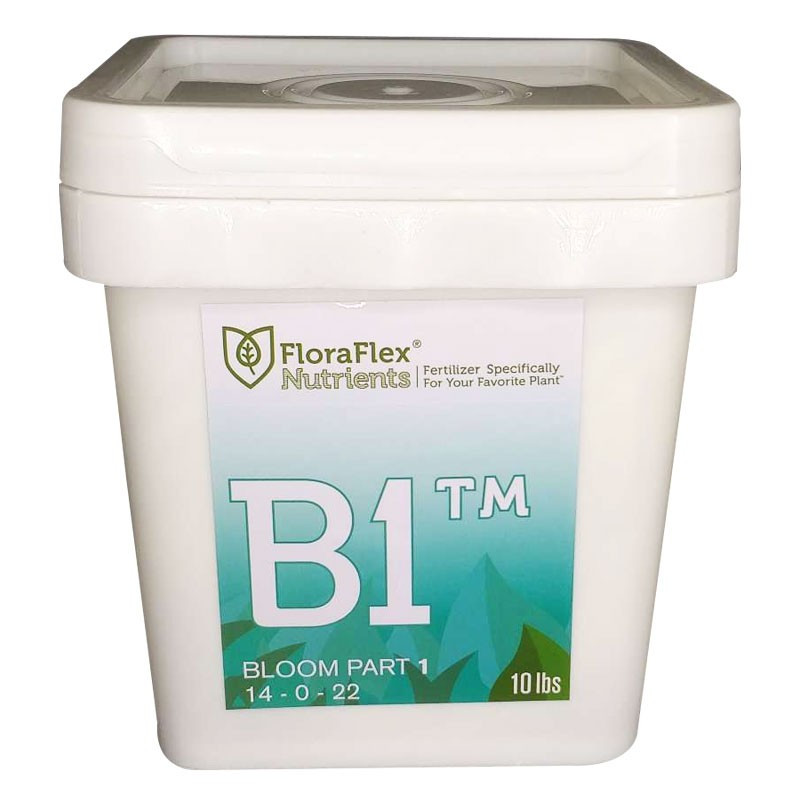 B1 Fertilizante em pó para florescimento - 4.54L - Floraflex