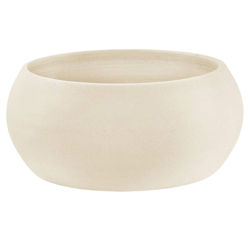 Vase boule nova - H 30cm - Blanc cassé – Hairie-Grandon