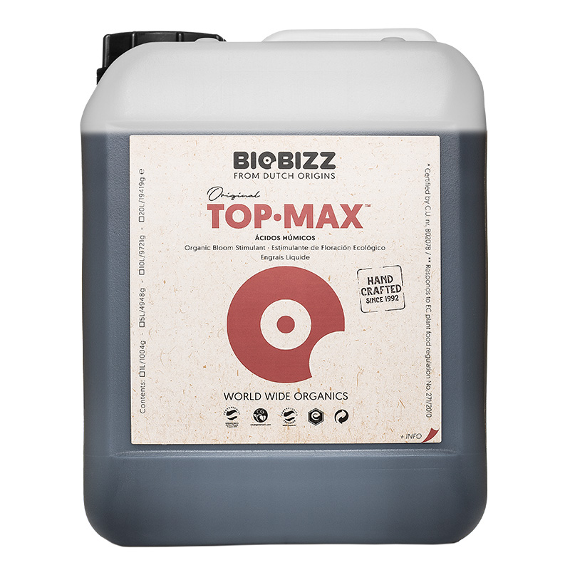 Fertilizzante coadiuvante della fioritura Top Max 5 L - Biobizz
