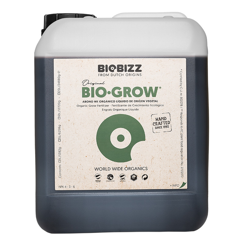 Dünger Bodenaktivator Bio Grow 5 L - - Biobizz