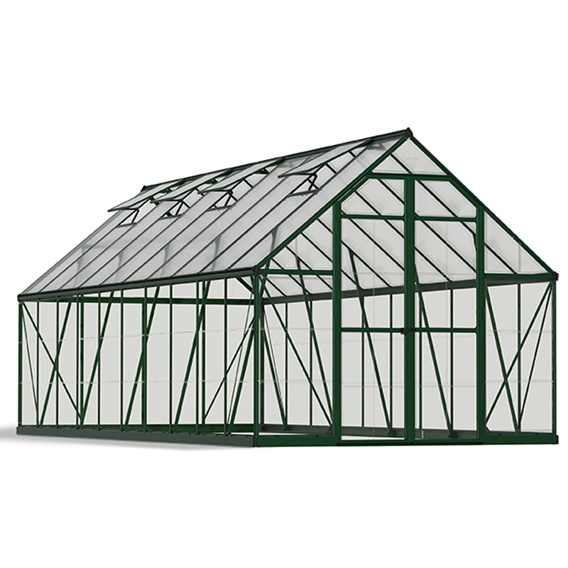 Gartengewächshaus 240x600 cm - Balance Green - Canopia