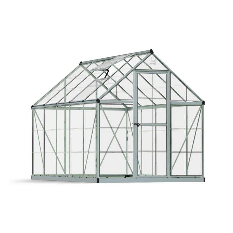 Gartengewächshaus180x300cm - - Harmony Silber - Canopia