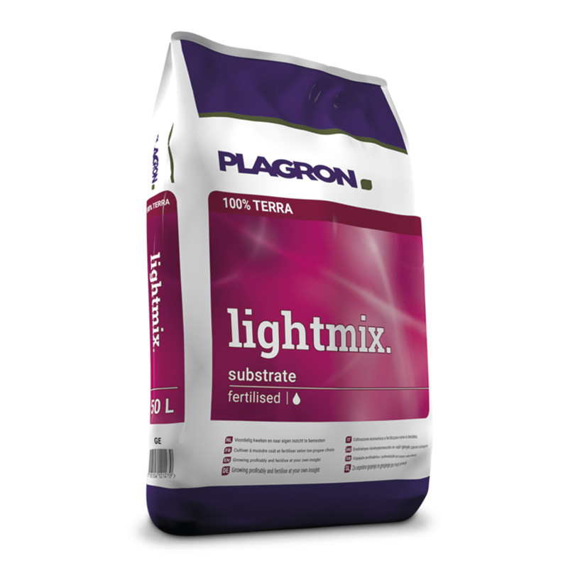 Blumenerde Light Mix + Perlite - 50 L - - Plagron