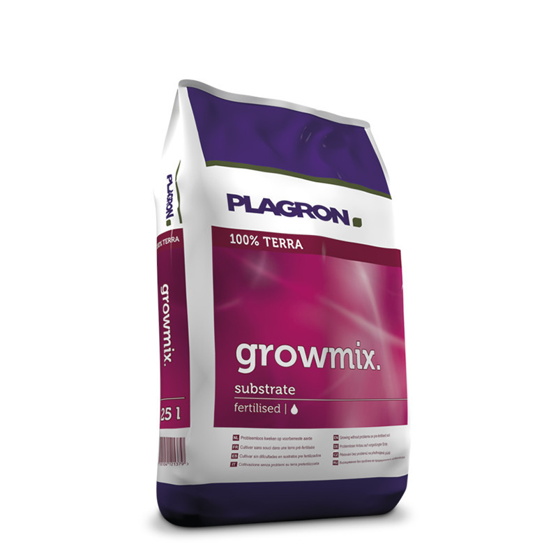 Grow Mix + Perlite Erde - 25 L - - Plagron
