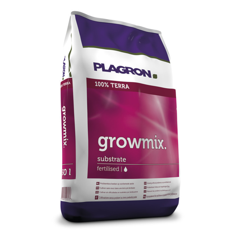 Grow Mix + Perlite Erde - 50 L - - Plagron
