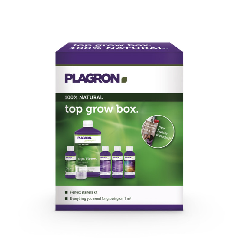 Pacchetto di fertilizzanti Plagron Top Grow Box 100% biologico