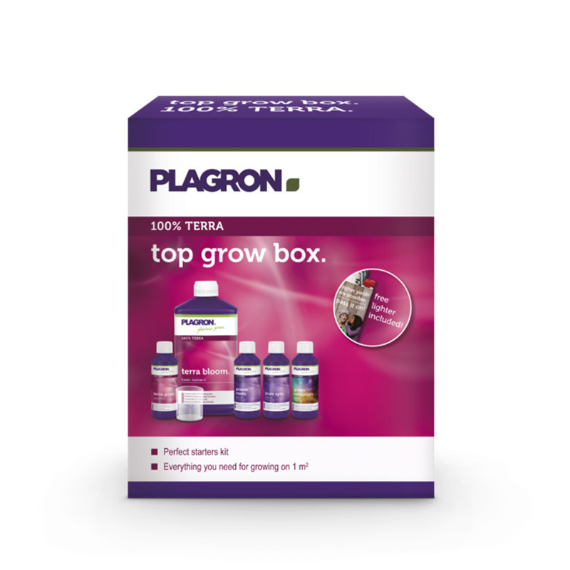 confezione di fertilizzante Plagron Top Grow Box Terra