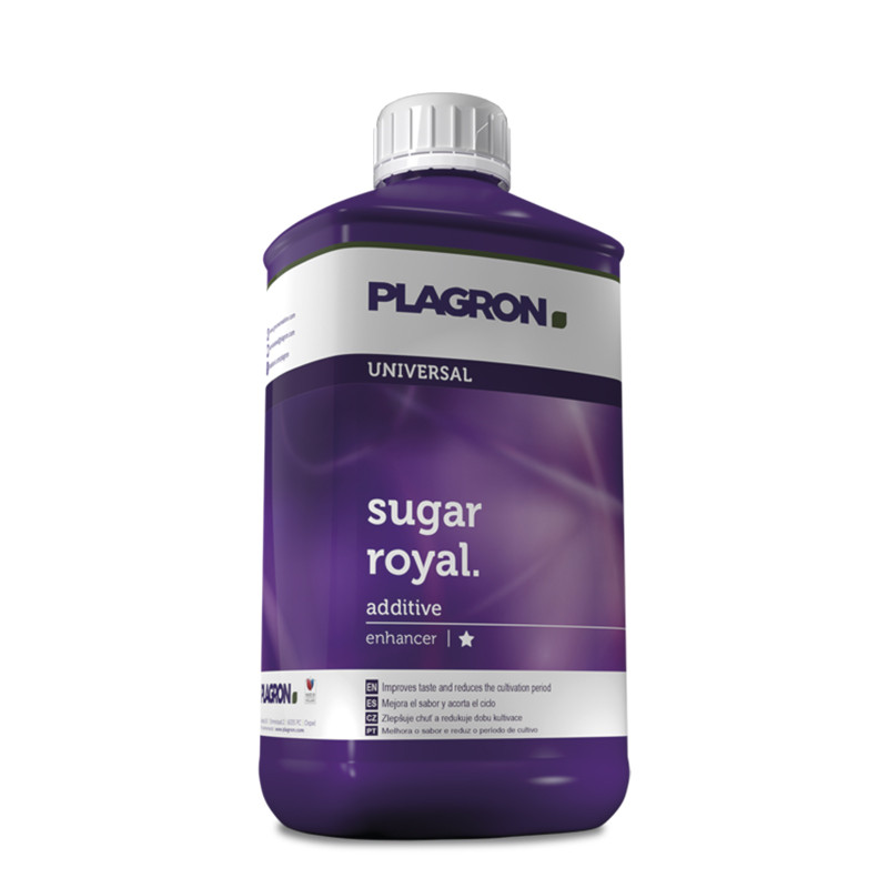 Sugar Royal 500 mL - Plagron açúcar Royal 500 mL, aumenta o sabor e o açúcar