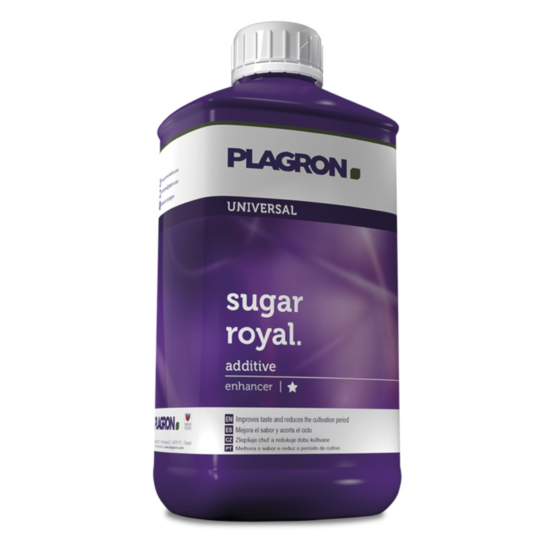 Sugar Royal 1L - Plagron açúcar Royal 1L, aumenta o sabor e o açúcar