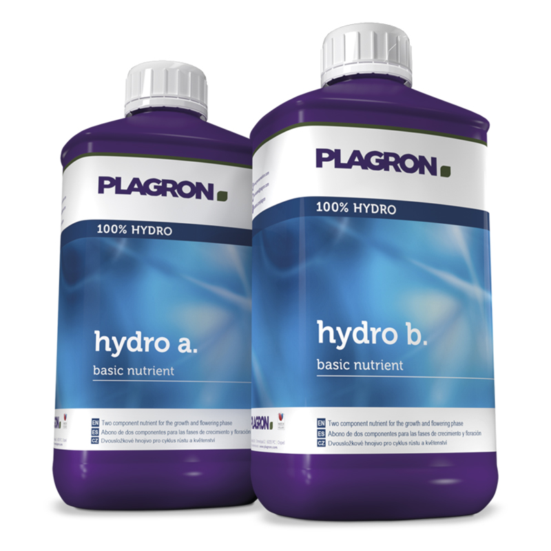 fertilizante Hidro A+B 1 L - Plagron