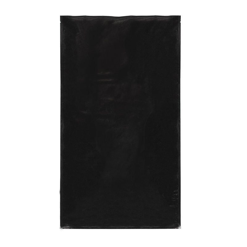 50 black sealable aluminium bags - 30x45cm - Qnubu