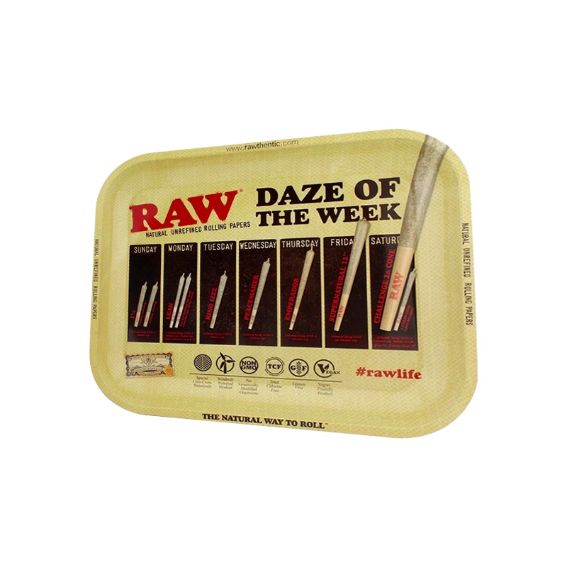 Raw - Vassoio in metallo Daze - 34x27,5x3cm