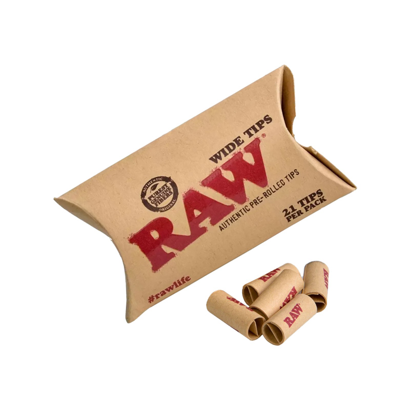 Raw - Brede voorgerolde filters