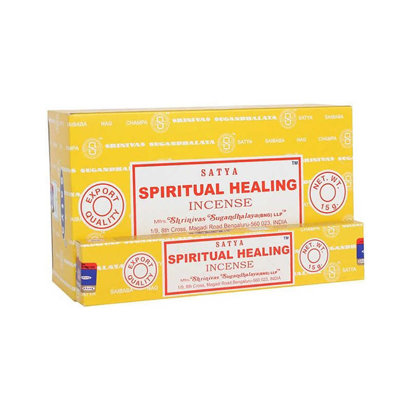 Satya - Set van 12 SPIRITUELE HEALING wieroken - 15G