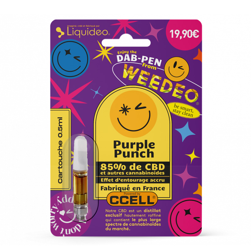 Cartouche CBD Dad Pod - Purple Punch - Weedeo