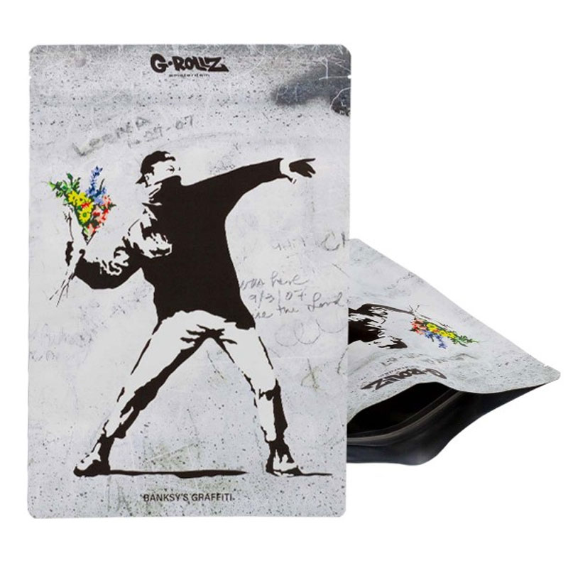 Bolsos de Lança de Flores Banksy x25 - 200x300mm - G-Rollz