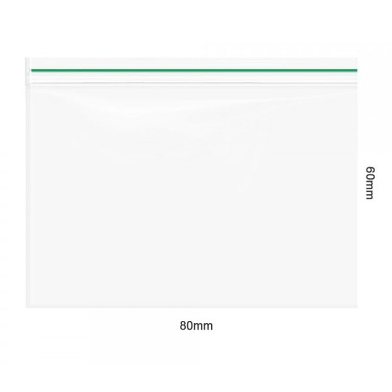 Boite de 100 sachet zip 150x200mm - 50µ