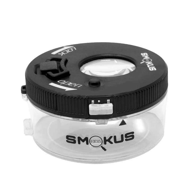 Jetpack preto - Frasco de exposição - Ampliação x2 - Smokus Focus