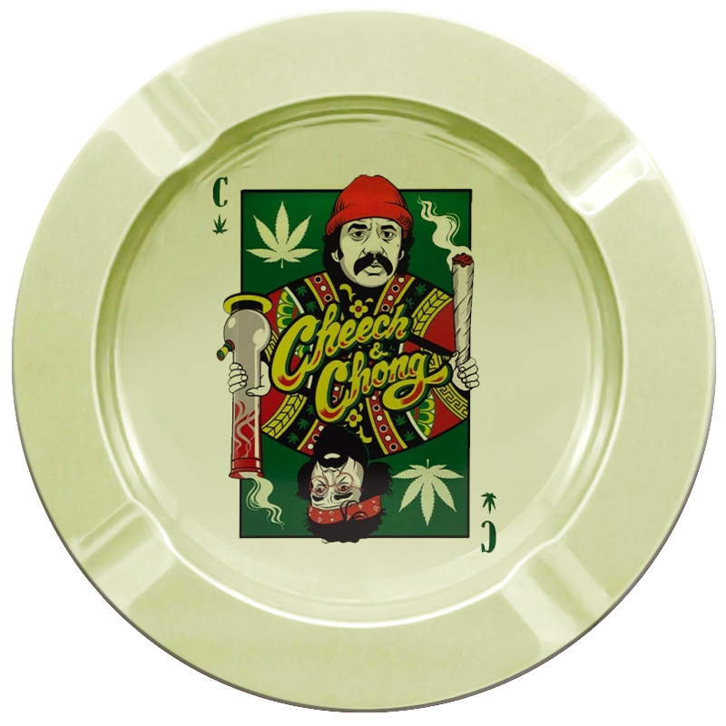 G-ROLLZ | CHEECH & CHONG 'CARD' POSACENERE DIA: 13,5CM SET3