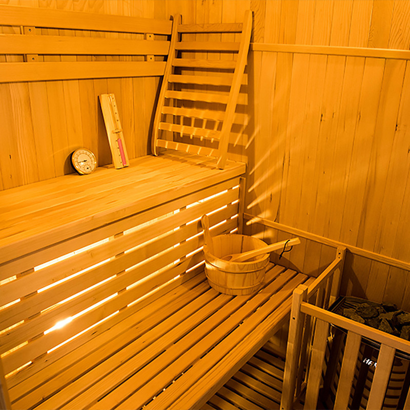 Sauna vapeur Zen angulaire- Pack complet - 3 places - France Sauna