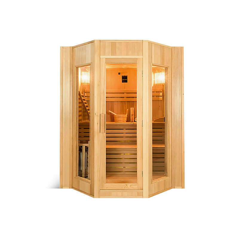 SAUNA A VAPORE ZEN - CONFEZIONE COMPLETA DA 4 POSTI