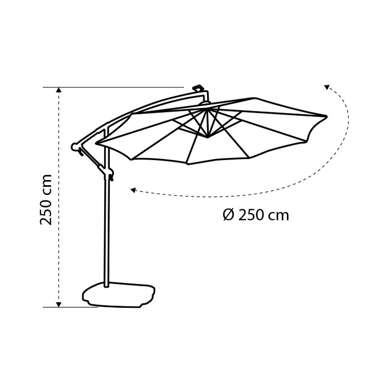 Spa paraplu apart verkrijgbaar - Netspa