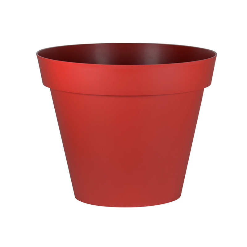 Pot rond Toscane Ø25cm 6L rouge rubis - EDA