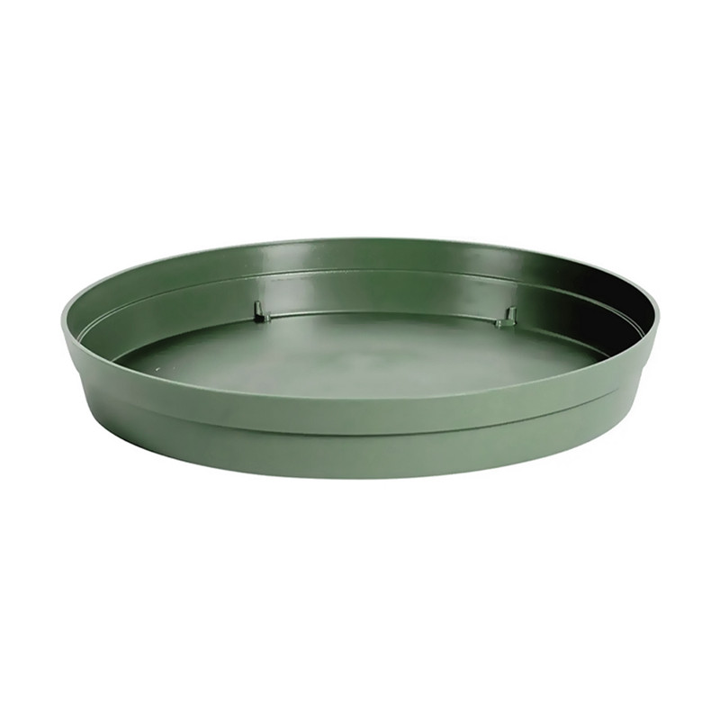 Soucoupe ronde Ø15cm Toscane vert laurier EDA