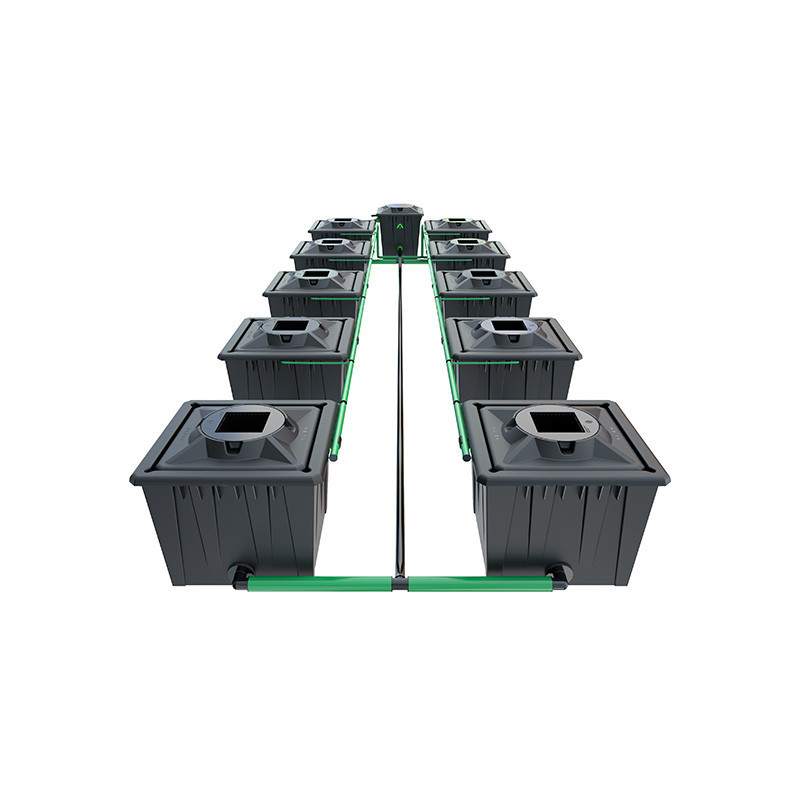 RDWC System Black series - 10 x 36L - Alien Hydroponics