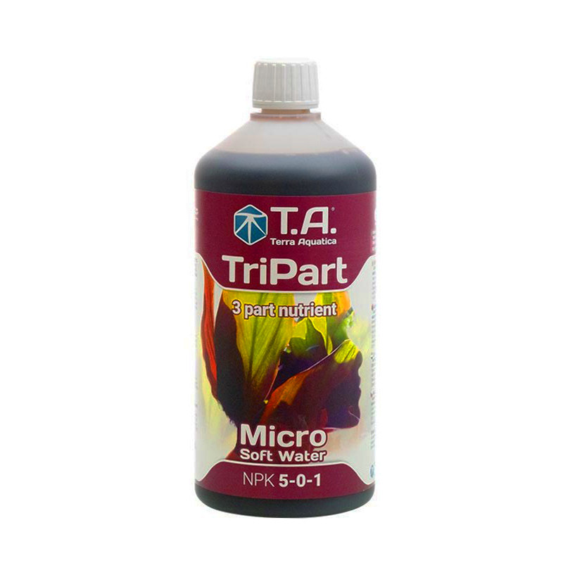 Engrais - 1L - TripartMicro - Eau douce (Flora Micro) - Terra Aquatica - GHE