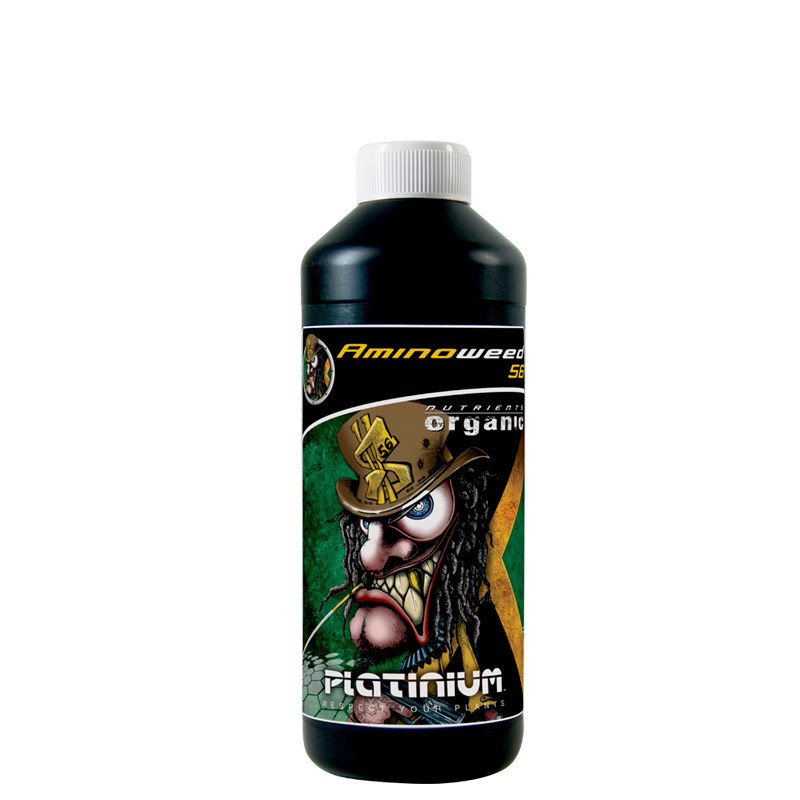 Engrais Platinium Aminoweed 500ml - effet starter -acides aminés 56%-booster de croissance