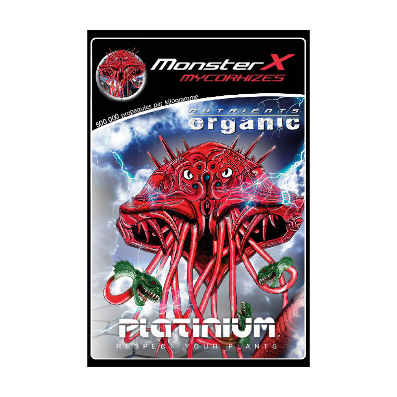 Mycorhizes - 25g - Monster x - 600 propagules/gramme - Platinium nutrients