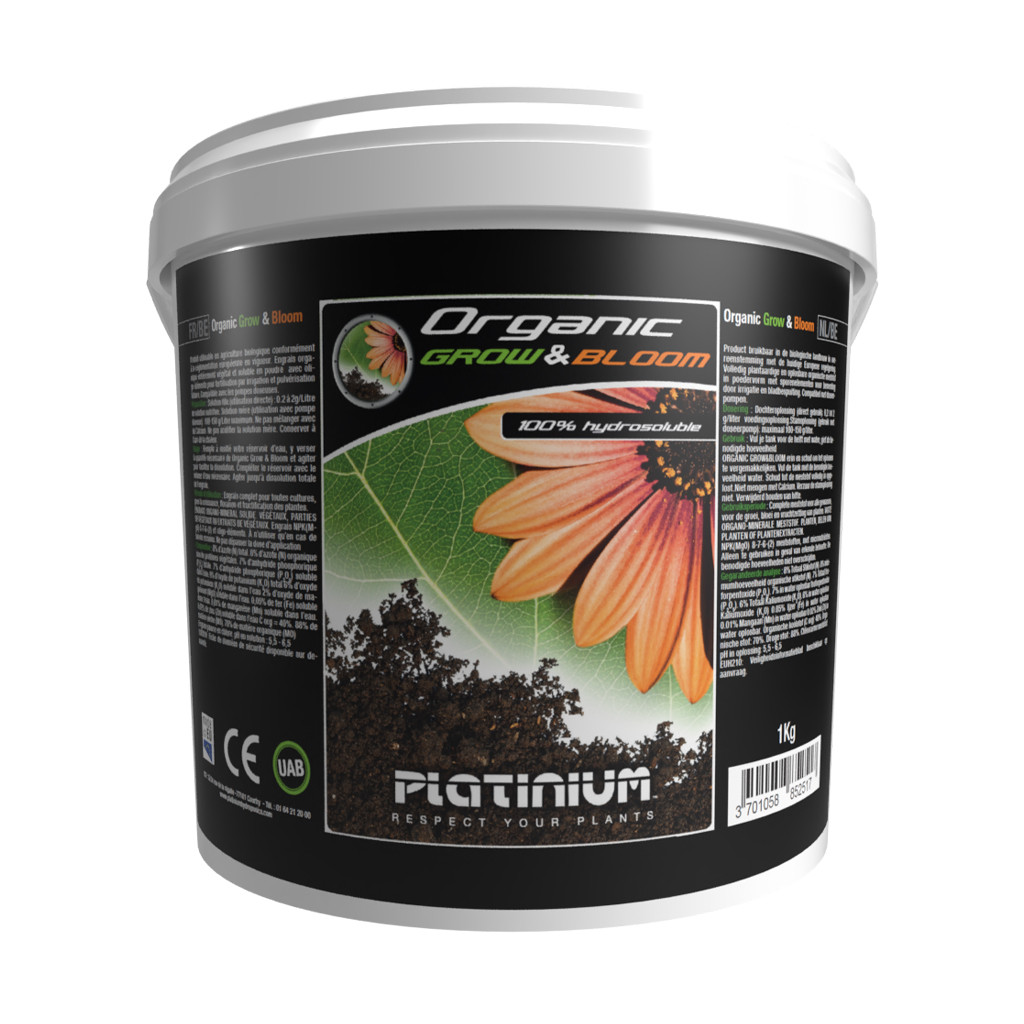 PLATINIUM ORGANIC GROW&BLOOM 1KG