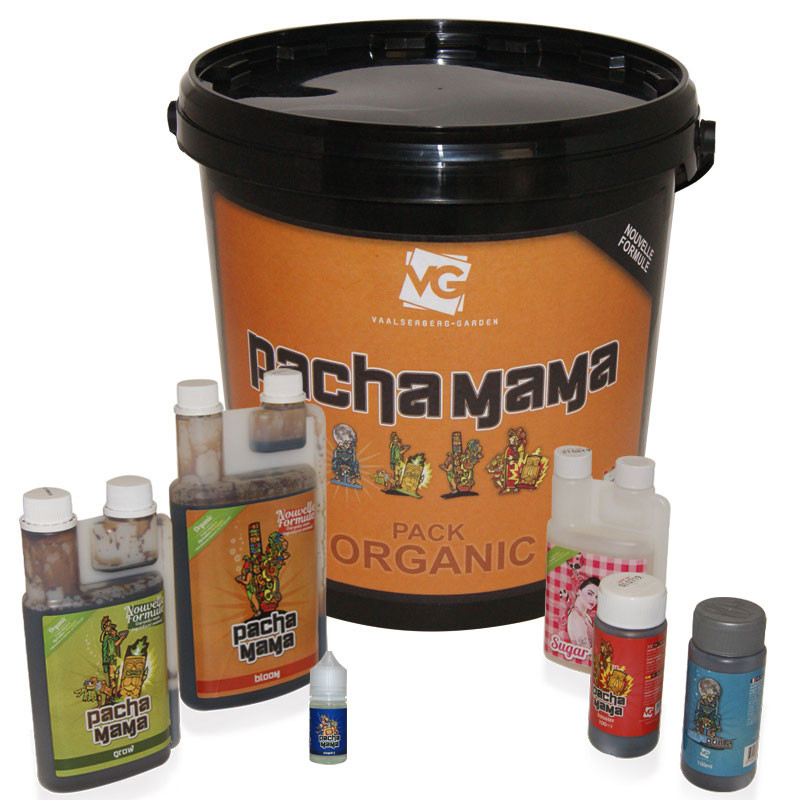 Engrais - 1L x1 - 500ml x1 - 250ml x1 - 100ml x2 - 30ml x1 - Starter Pack PachaMama - Vaalserberg