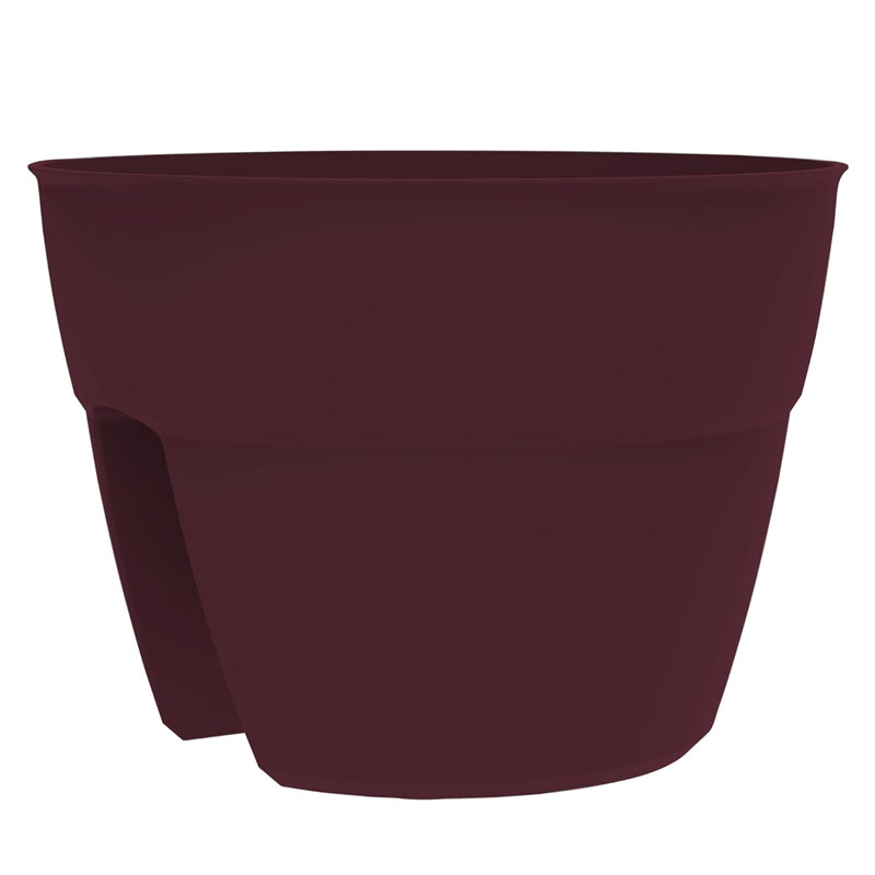 Pot cavalier 30cm - 8L - Osaka rouge bourgogne - EDA Plastique