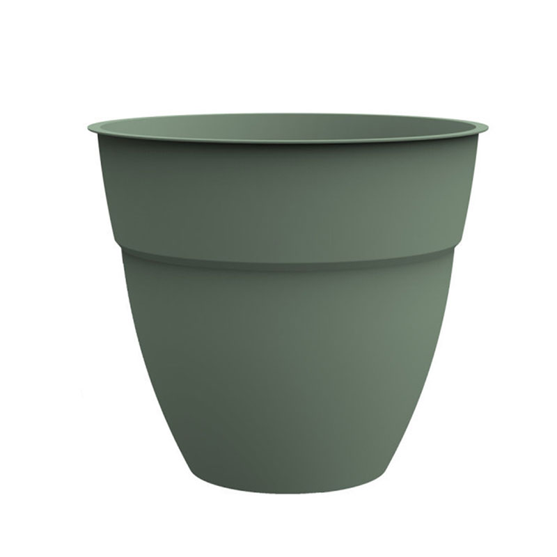 Pot rond 30cm - 30,9x25,5cm - 11,7L - Osaka vert laurier - EDA Plastique