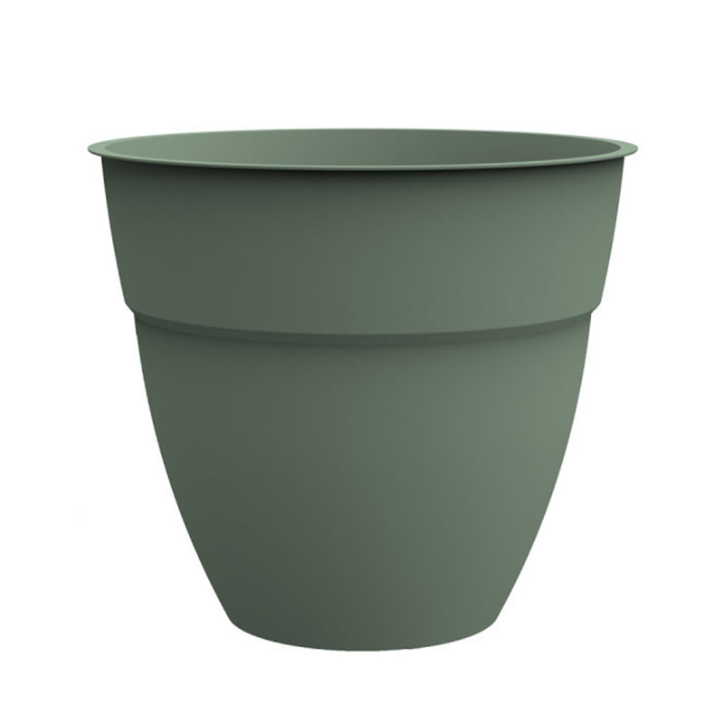 Pot rond 40cm - 41x34,3cm - 28,3L - Osaka vert laurier - EDA Plastique