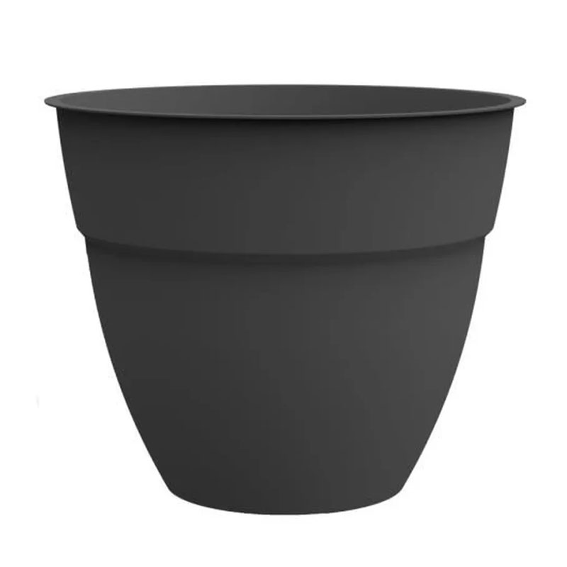Pot rond 50cm - 52x42,9cm - 56,8L - Osaka gris anthracite - EDA Plastique