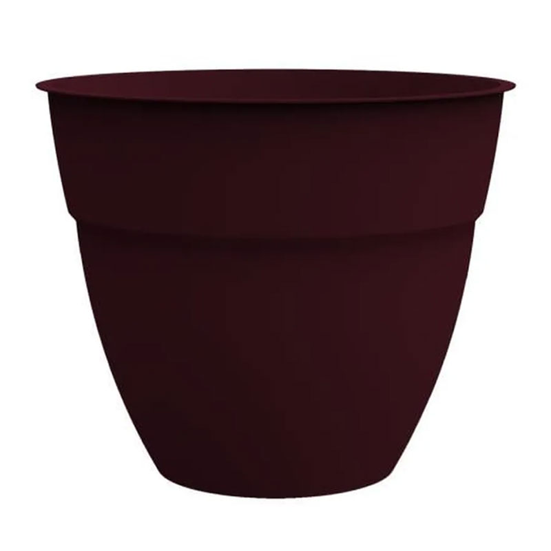 Pot rond 50cm - 52x42,9cm - 56,8L - Osaka rouge bourgogne - EDA Plastique