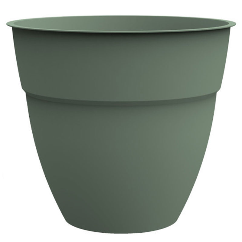Pot rond 70cm - 73,6x61,8cm - 165L - Osaka vert laurier - EDA Plastique