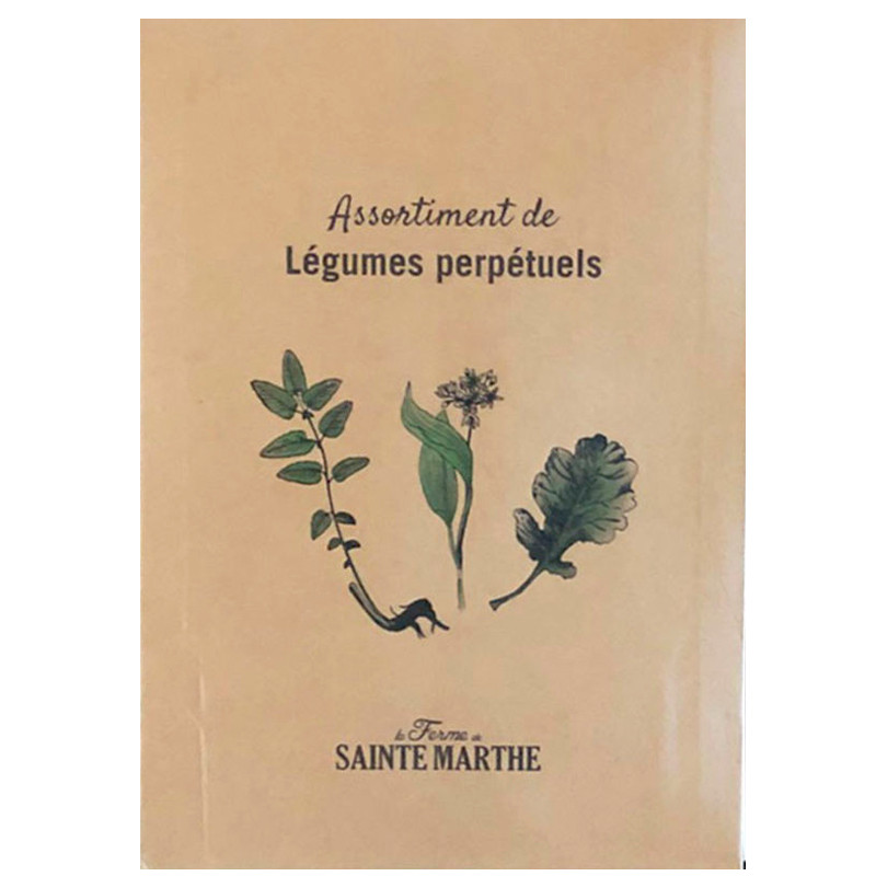 50 GRAINES ASSORTIMENT LEGUMES PERPETUELS AB