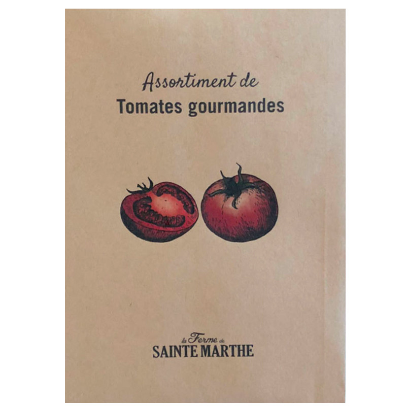 50 GRAINES ASSORTIMENT TOMATES GOURMANDES