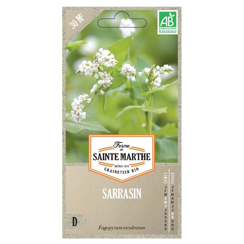 Graines - Sarrasin - 150 g - AB - La ferme Sainte Marthe