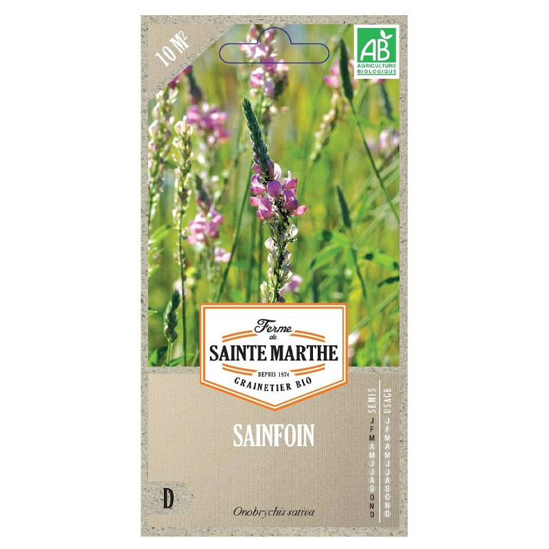 Graines - Sainfoin - 100 g - AB - La ferme Sainte Marthe