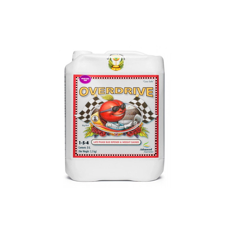 Overdrive - Estimulador de floración - 5L Advanced Nutrients