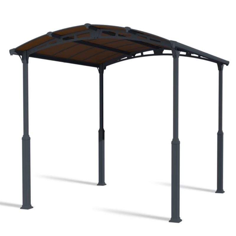 Carport Arcadia Alpine 4300 - 435x359cm - Grijs en brons Canopia