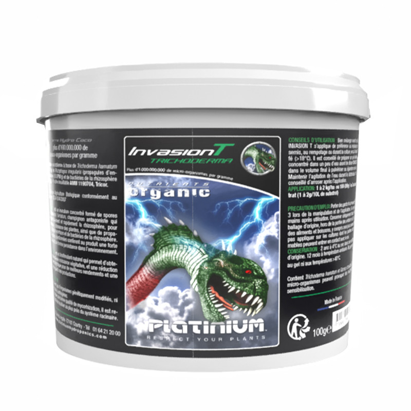 Invasion T - 100g - Trichoderma - Champignons bénéfiques - Platinium Nutrients