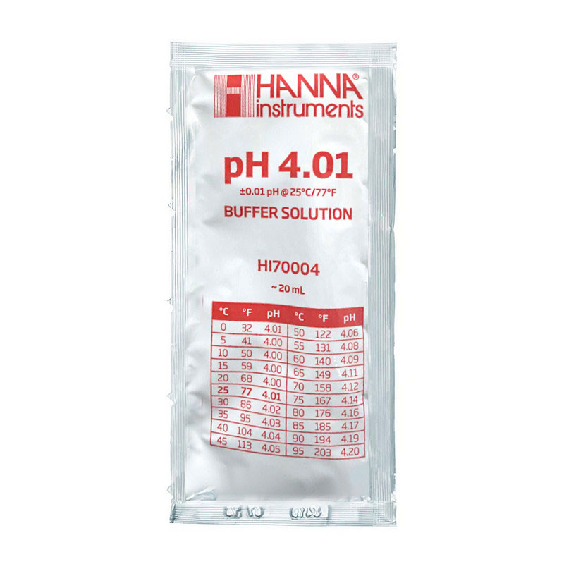 Fórmula de calibración pH 4.01 - 20ml - Hanna 