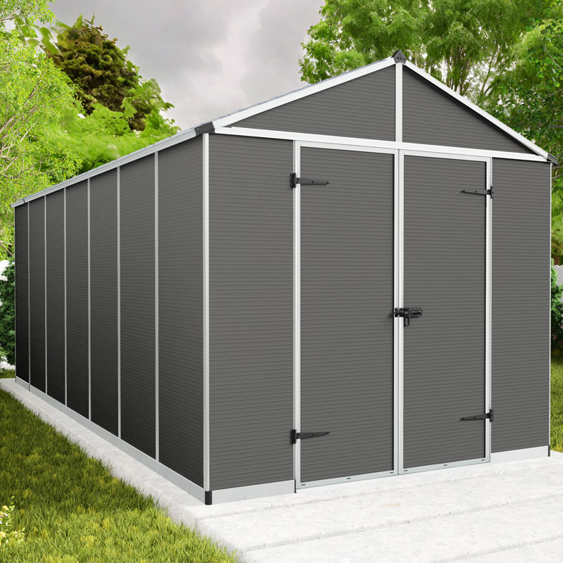 Shed - Rubicon - 237x528cm - Dark grey - Canopia